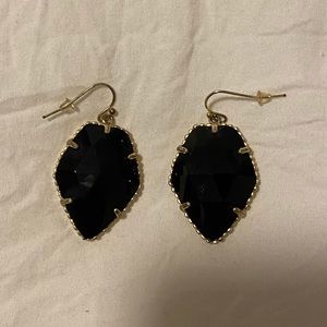 Black Kendra Scott earrings
